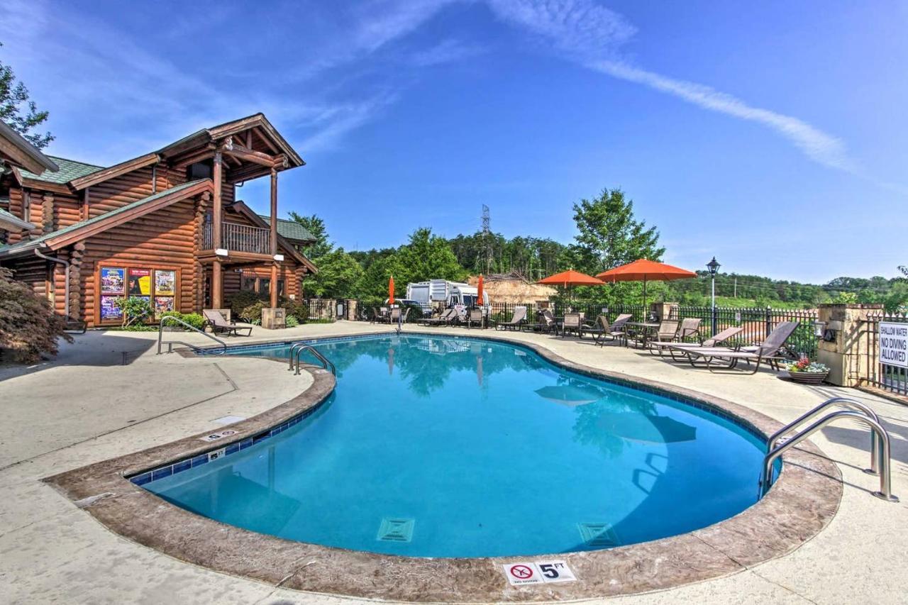 Вилла Great Wolf Cabin In Pigeon Forge! Экстерьер фото